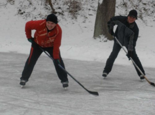 Bruslení ve Žlebě - 31.12.2010